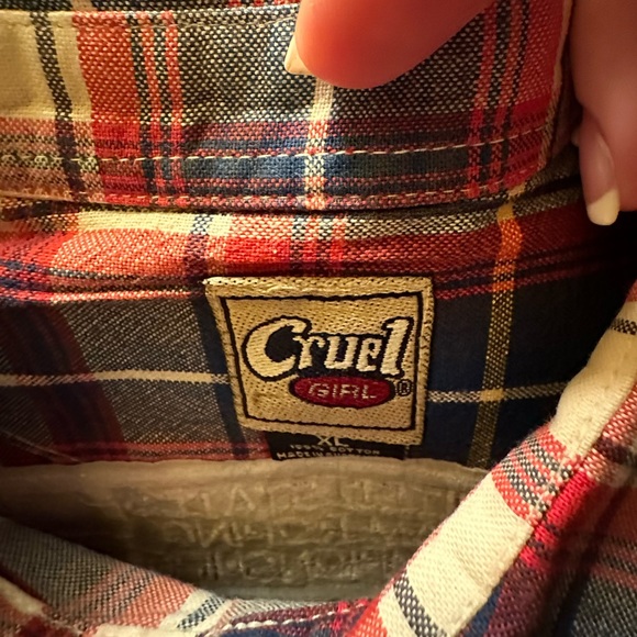 Tony Lama Cruel Girl XL Button Up - Picture 2 of 2